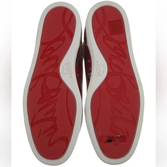Christian Louboutin High Top Printed Sneakers - Picture 5 of 5